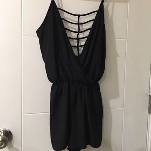 Forever 21 black romper